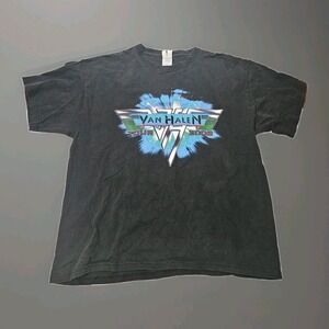 Van Halen- Tour 2008 -Black Shirt Delta Adult Size XL T-shirt